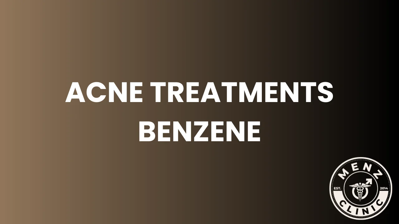 acne treatments benzene