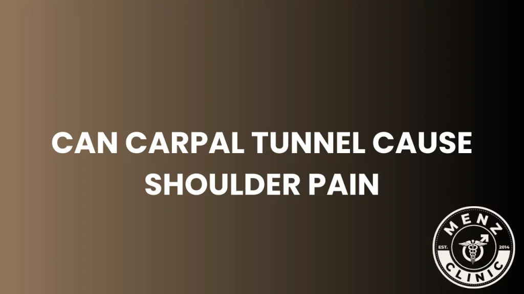 can carpal tunnel cause shoulder pain