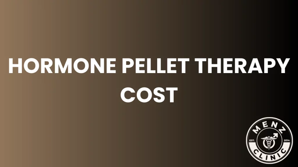 hormone pellet therapy cost