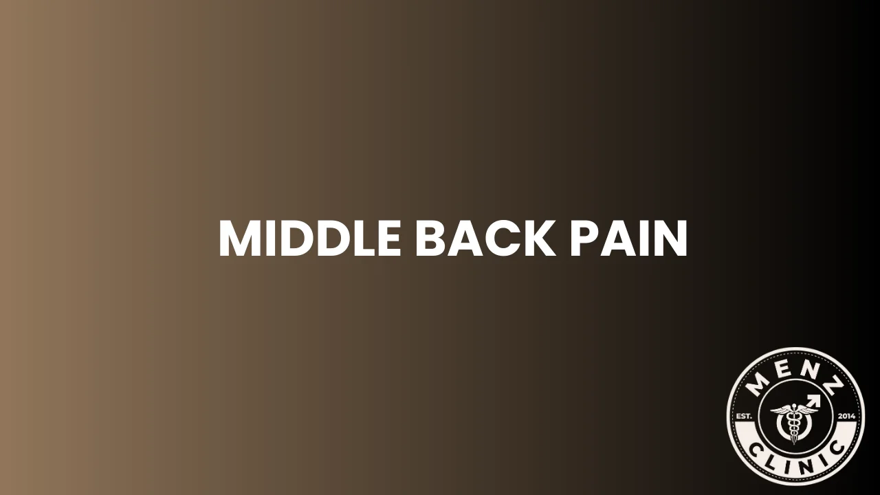 middle back pain