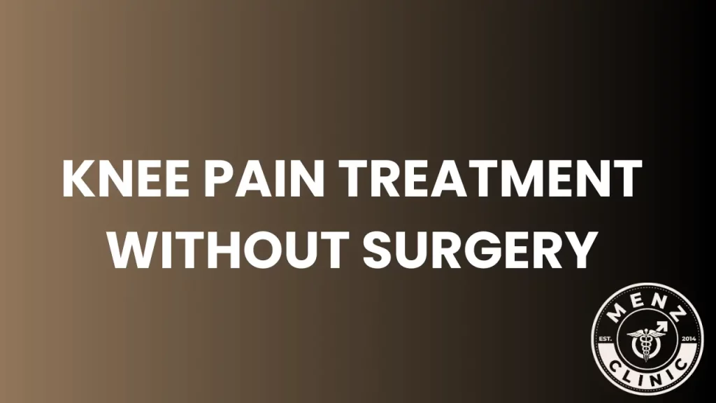 Knee Pain Treatment Without Surgery