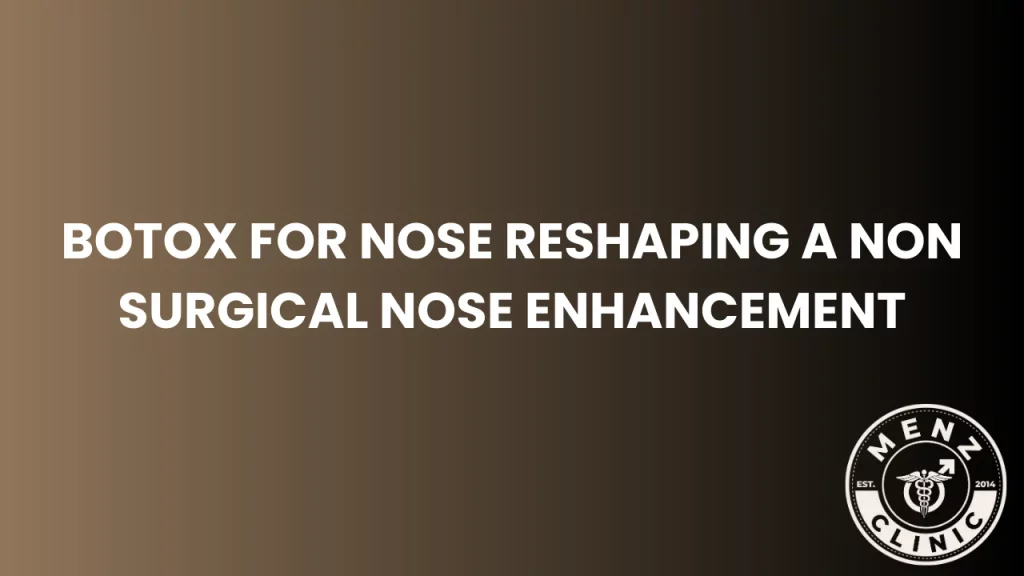 botox for nose reshaping