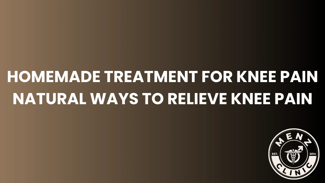 homemade treatment for knee pain